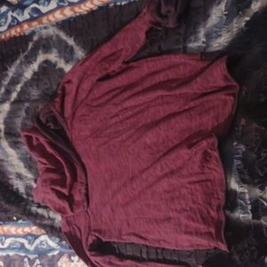 FREE PEOPLE Beach cocoon magenta purple one size.